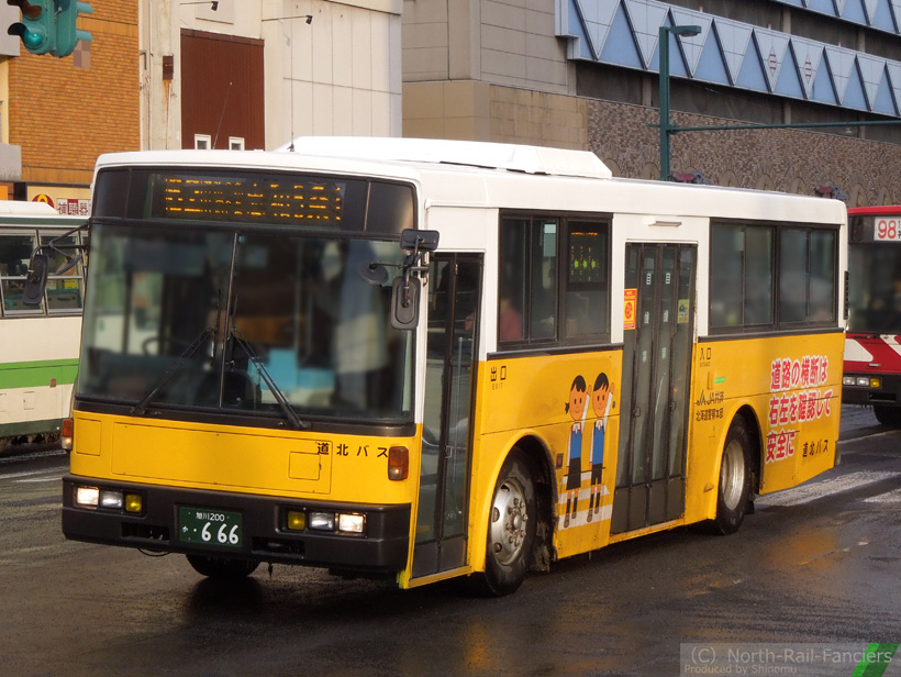 旭川200か666-1