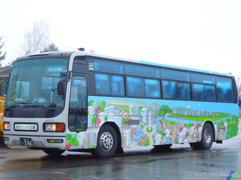 旭川22か586-1